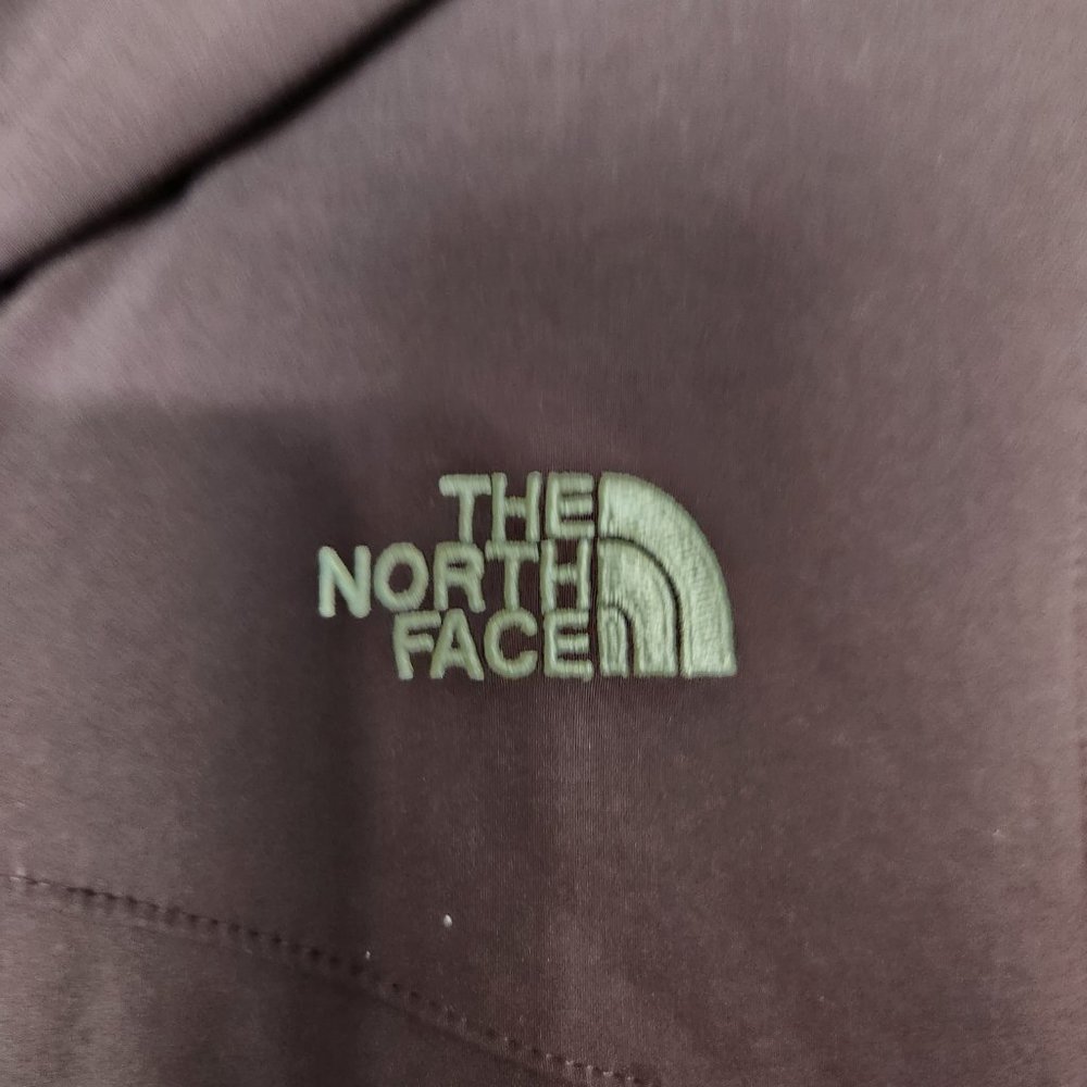The North Face Womens Purple Pink Fleece Interior Hoodie Jacket Pockets XS/TP - Picture 6 of 16